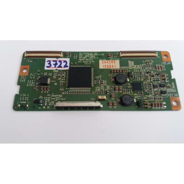 6870C-0266A, LC320WUN, 5A429D 1668A1, LOGİC BOARD, T-CON BOARD, T-CON ADRES KARTI, TCON BOARD, TCON ADRES KARTI